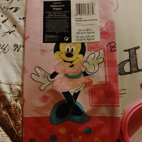 Minnie Mouse FUN TO BE ONE Party Bundle/LOT - Picture 11 of 11